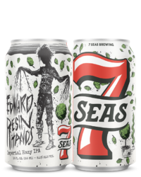 Edward Resin Hands Imperial Hazy IPA - releasing 6/10!