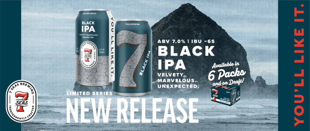 Enjoy our LIMITED SERIES Black IPA