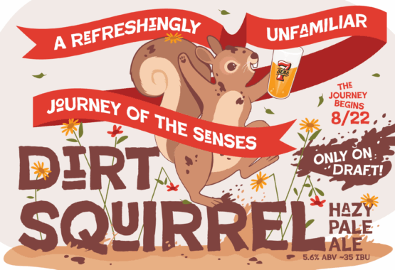 Announcing our Dirt Squirrel Hazy Pale Ale