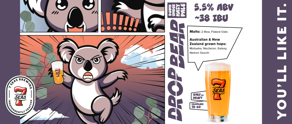 Enjoy Drop Bear Down Under Hazy Pale