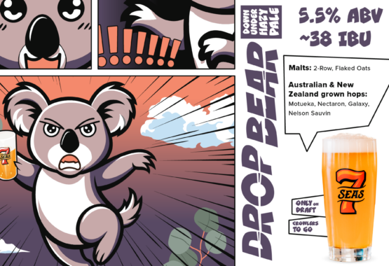Enjoy Drop Bear Down Under Hazy Pale