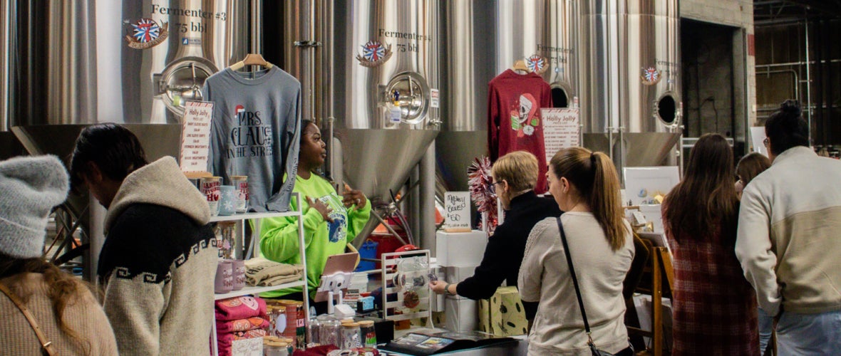 December Brewery District Makers Market 3