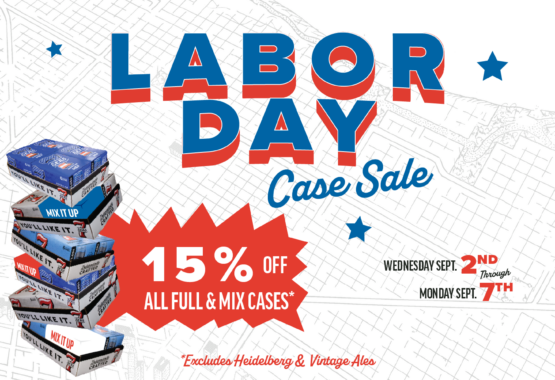 Labor Day Case Sale at 7 Seas