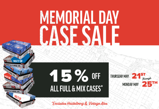Memorial Day Case Sale at 7 Seas