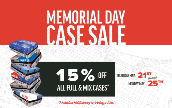 Memorial Day Case Sale at 7 Seas