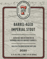 2020 Bourbon Barrel-aged Imperial Stout