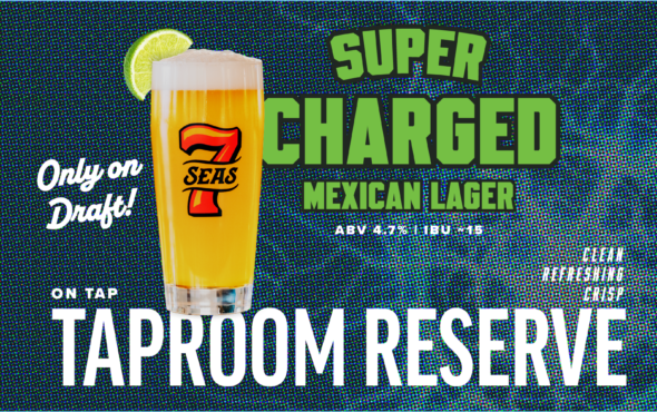 Enjoy Super Charged Mexican Lager