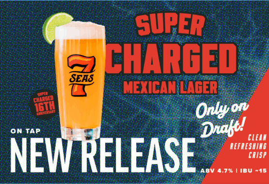Enjoy the Super-Charged Mexican-style Lager