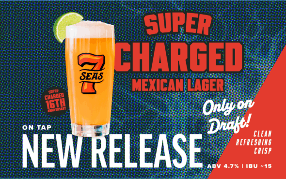 Enjoy our Super Charged Mexican Lager
