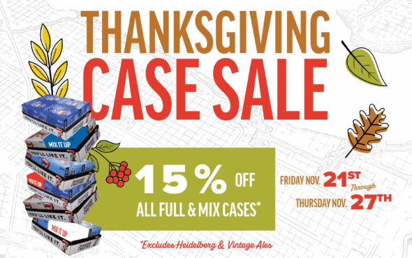 Thanksgiving Case Sale at 7 Seas